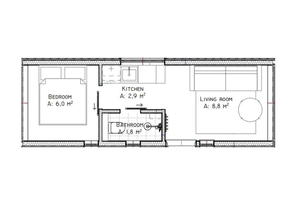 Villa Tinyhouse Heimatglueck Bad Berleburg Esterno foto